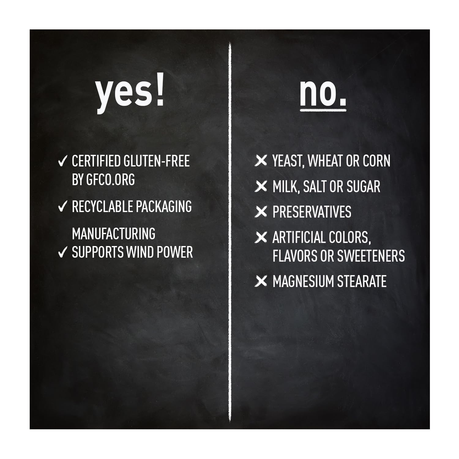 Certified gluten-free and non-GMO