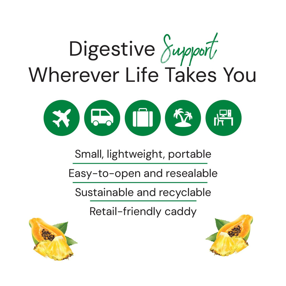 Country Life Papaya Digestive Enzyme Wafers 8-pack packaging