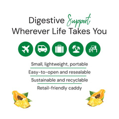 Country Life Papaya Digestive Enzyme Wafers 8-pack packaging