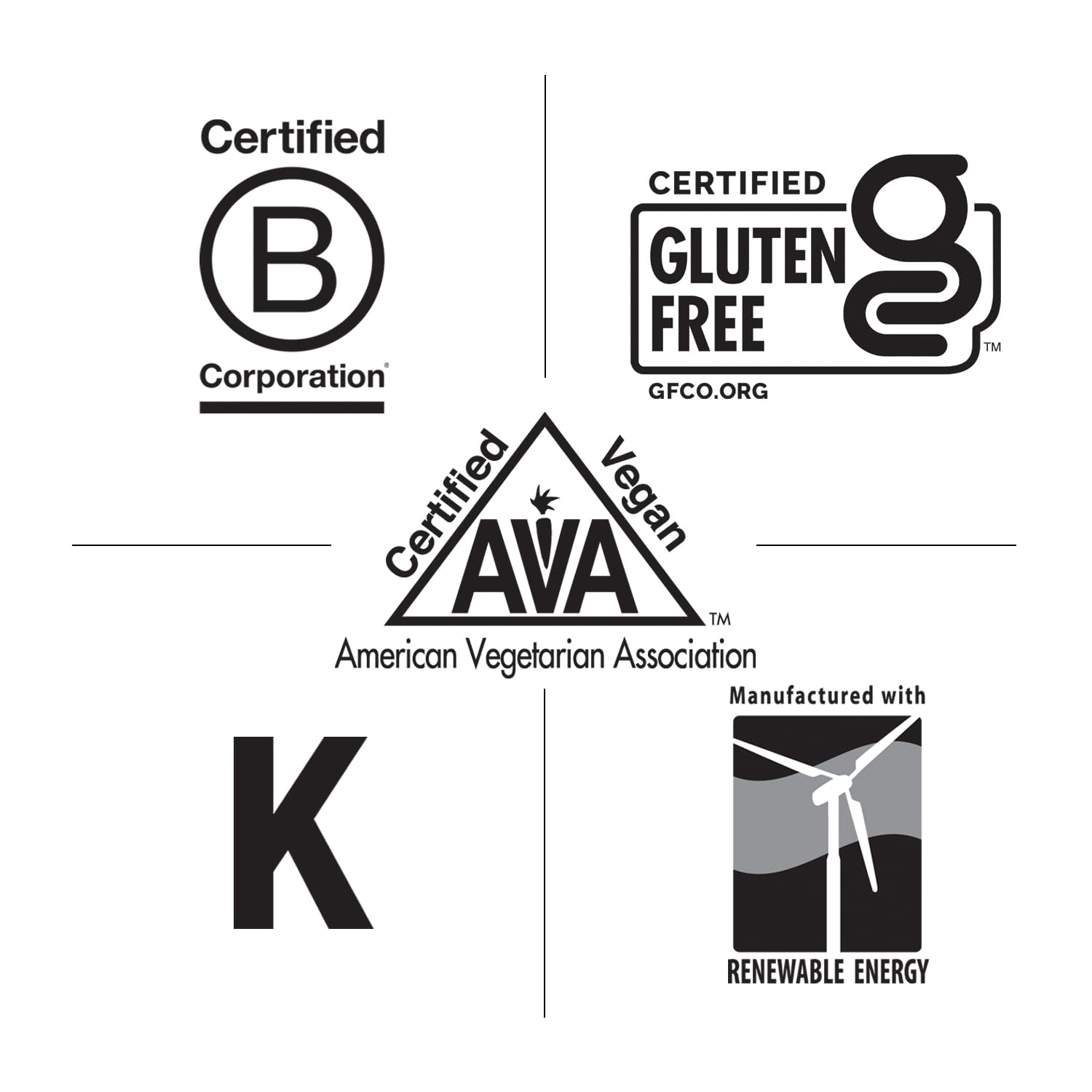 Freshness and potency seal on potassium tablets packaging