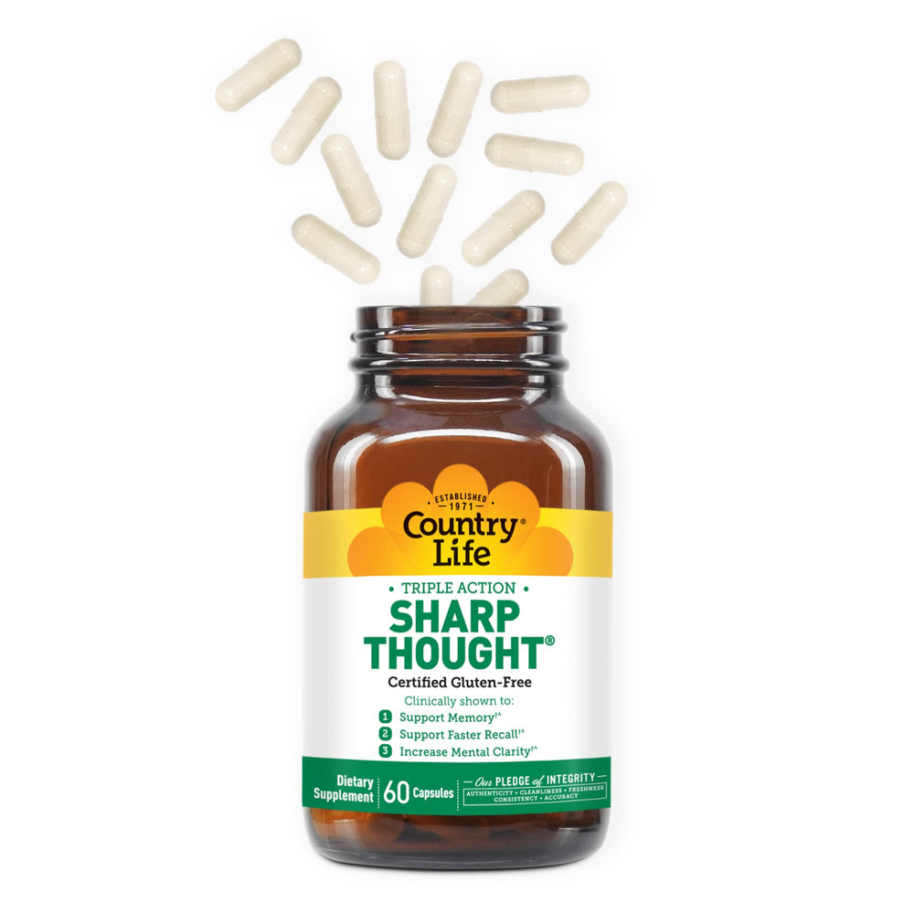 Graphic showing Sharp-PS Gold phosphatidylserine and DHA