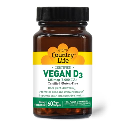 Softgels visible inside the bottle