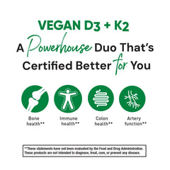 Packaging box and bottle of Country Life D3 + K2