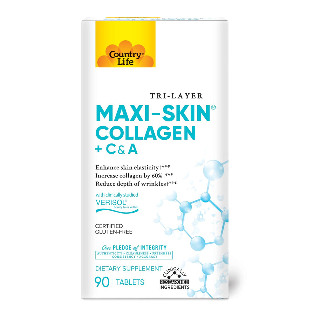 Country Life Verisol Collagen Peptides Tablets bottle front