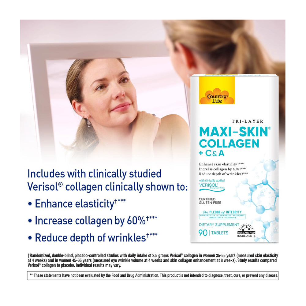 Verisol collagen peptides with vitamin A and C imagery