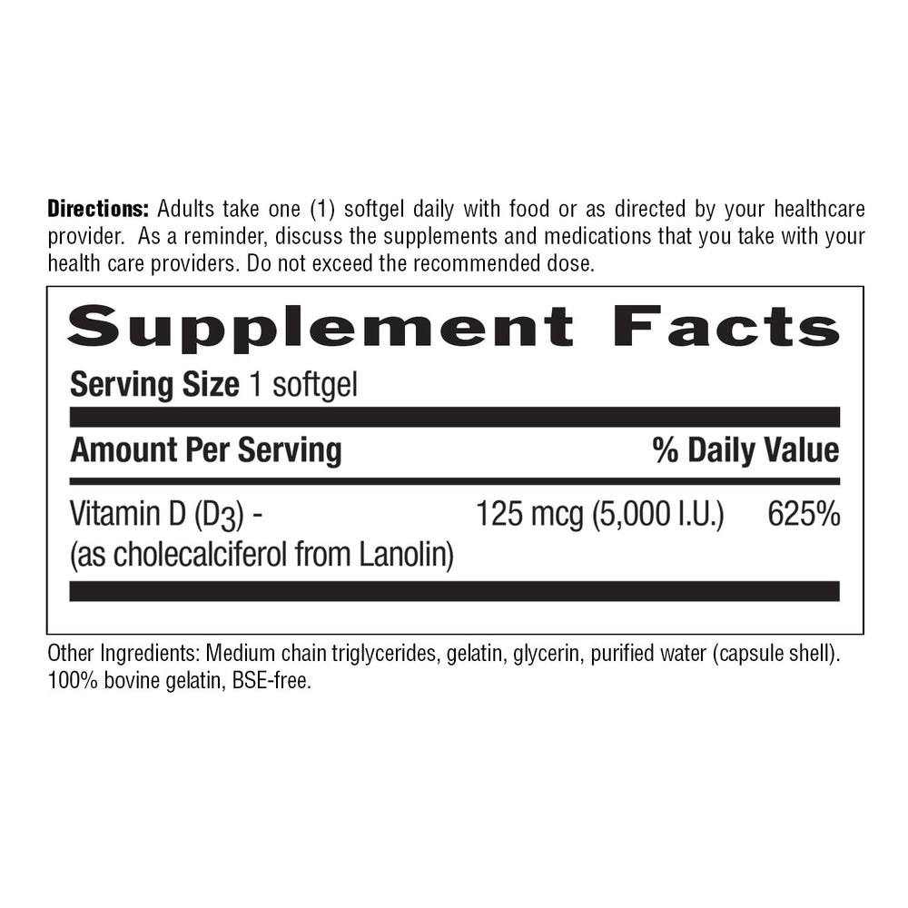 Lanolin-based Vitamin D3 source with MCT base