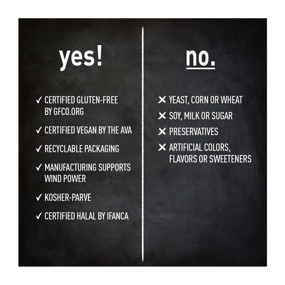 Certified Gluten-Free, Vegan, Halal marks on Zinc Picolinate bottle