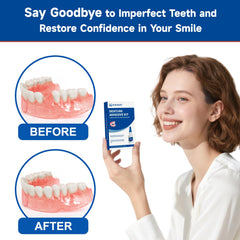 Dentures crack repair kit for temporary fixes