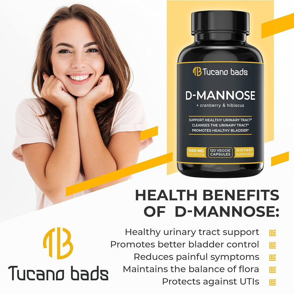 Cranberry, D Mannose, Hibiscus extract ingredients