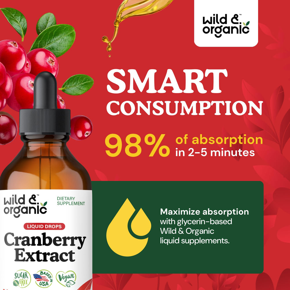 Graphic showing cranberry extract ingredients