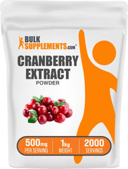 Cranberry Extract Powder 1kg – front view (Vaccinium Macrocarpon)