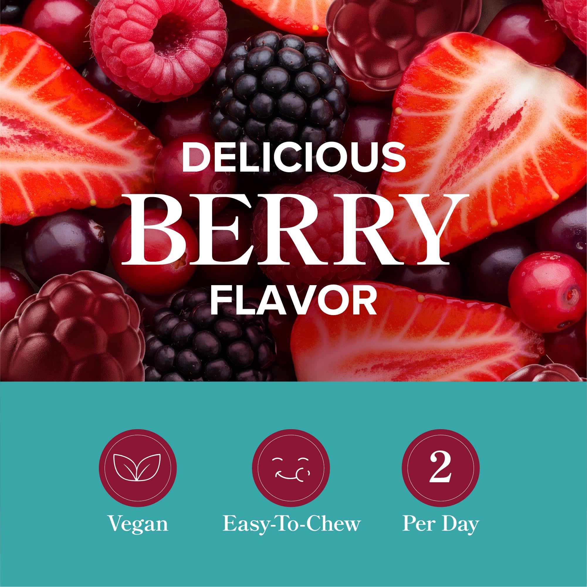 Cranberry extract included for urinary tract and feminine health