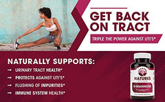 Cranberry extract and D-Mannose ingredients