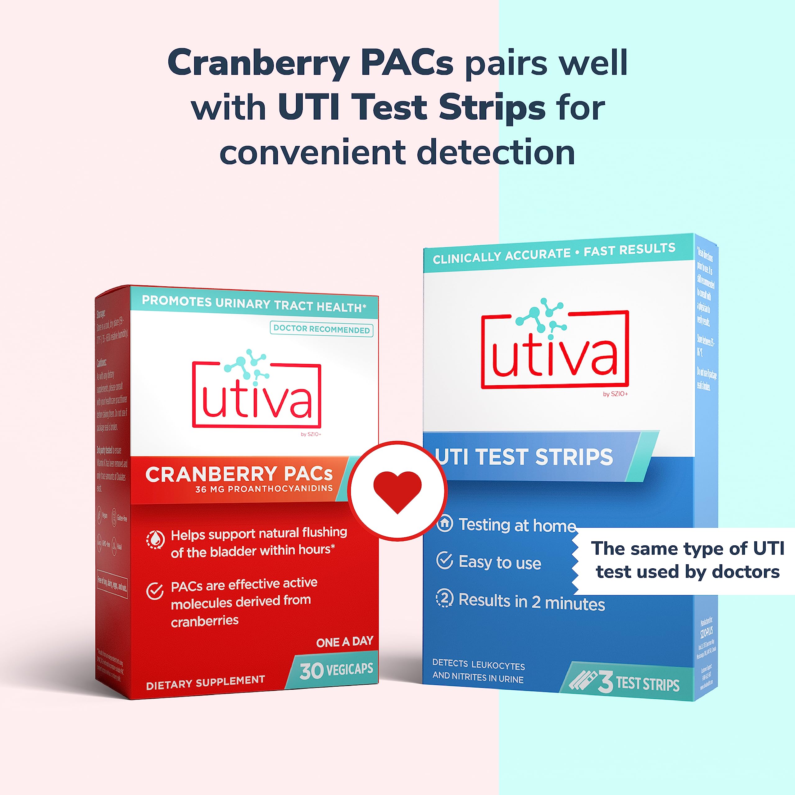 Cranberry PACs pills for urinary health