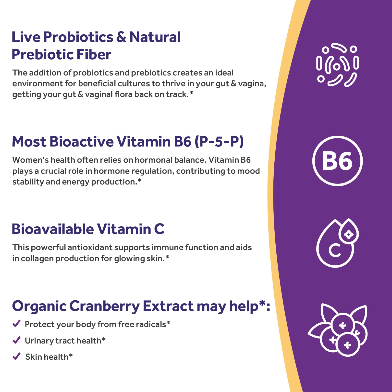 Cranberry for urinary tract health