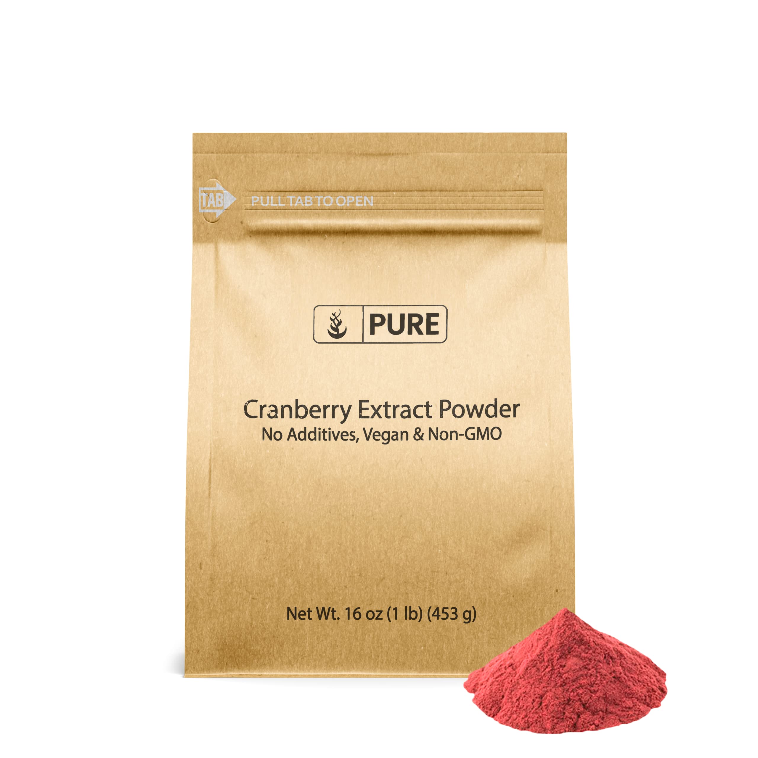 Bottle of Pure Original Ingredients Cranberry Extract Powder
