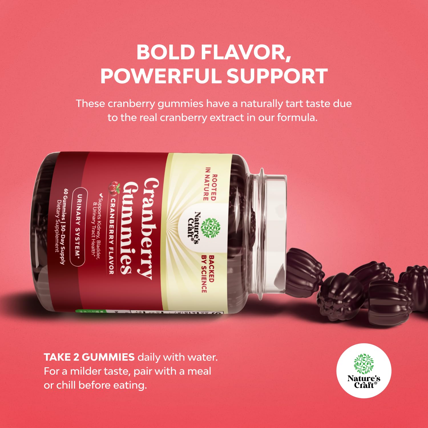 Healthy lifestyle concept with berries and supplement bottle