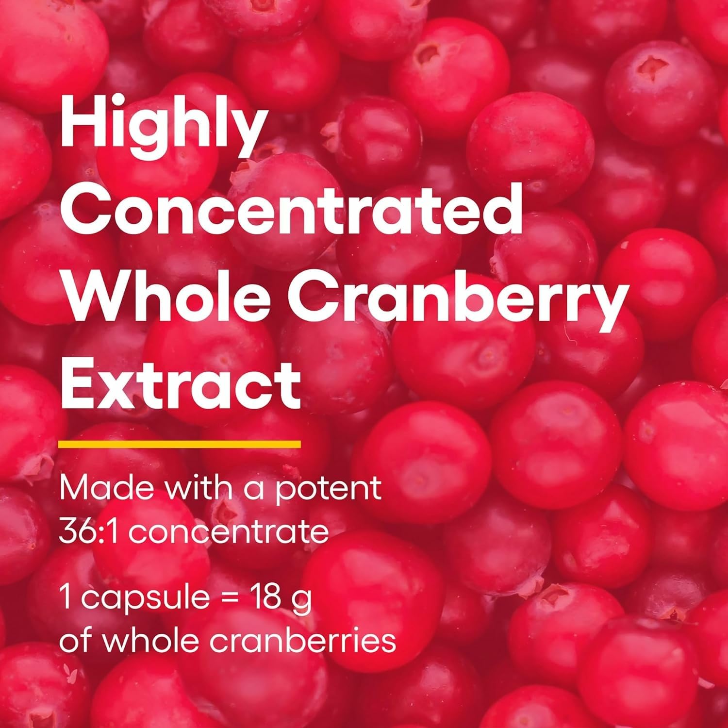 Close-up of CranRich 90 capsules bottle