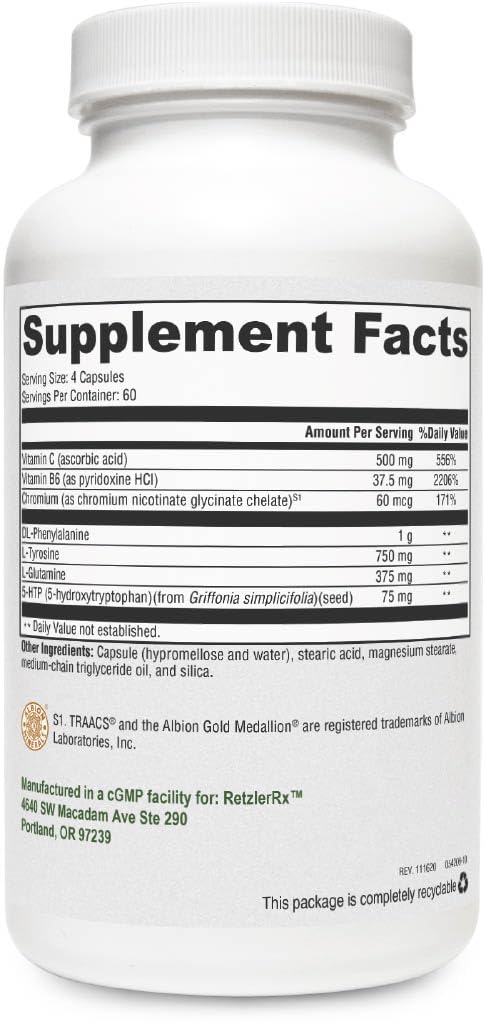 L-Glutamine and Vitamin B6 for mood and appetite balance