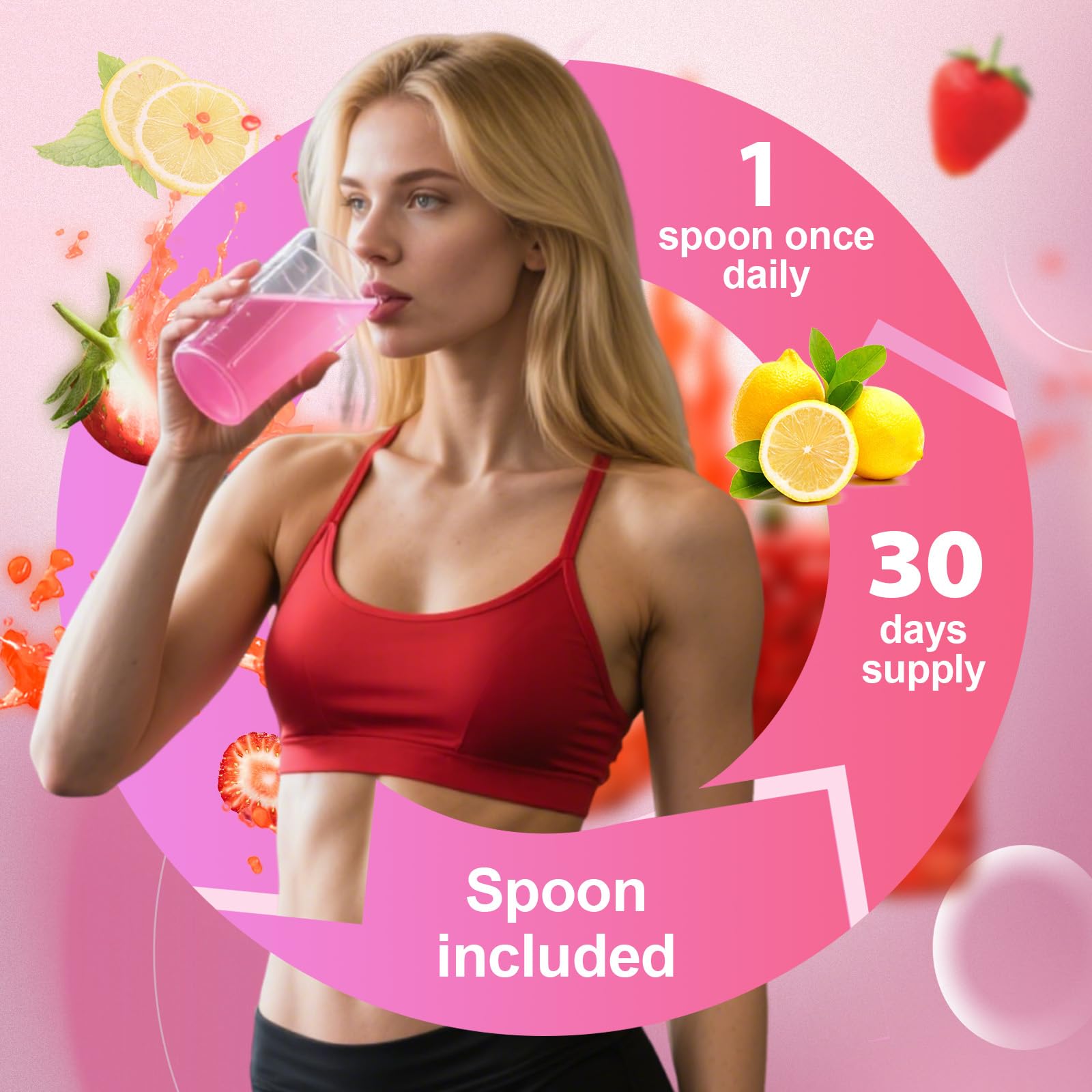 Sugar-free and allergen-friendly badge on packaging