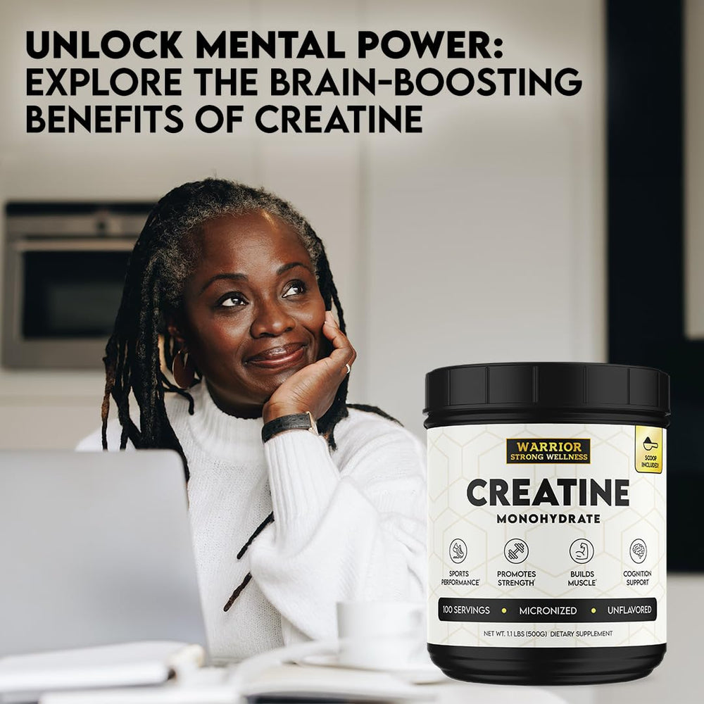 Creatine supports muscle strength energy and cognitive function