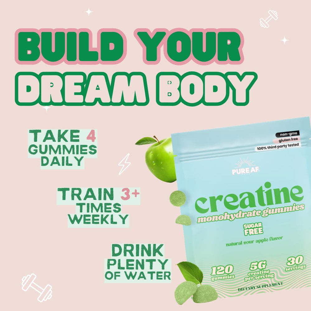 Third-party tested seal on Creatine Gummies packaging