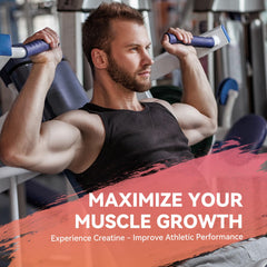 Graphic illustrating superior absorption of Creatine HCL vs monohydrate