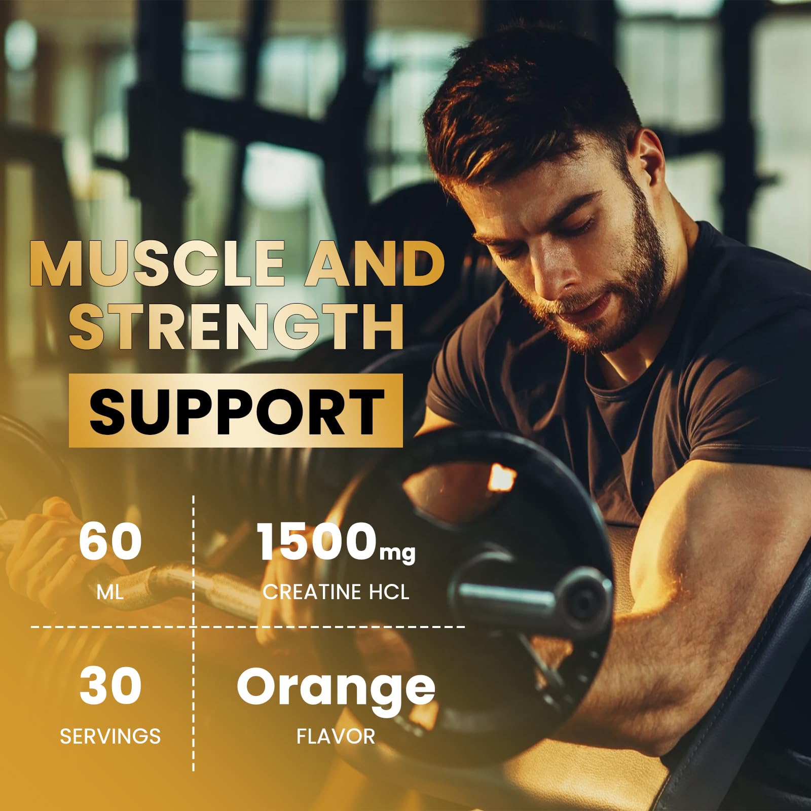 Dropper dispensing creatine solution