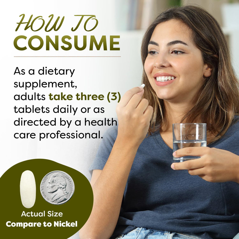 One Creatine Monohydrate tablet showing 1000 mg