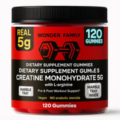 Creatine Monohydrate Gummies 5g bottle label
