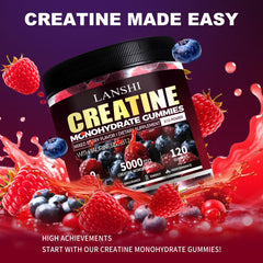 Bottle showing label and mixed berry artwork