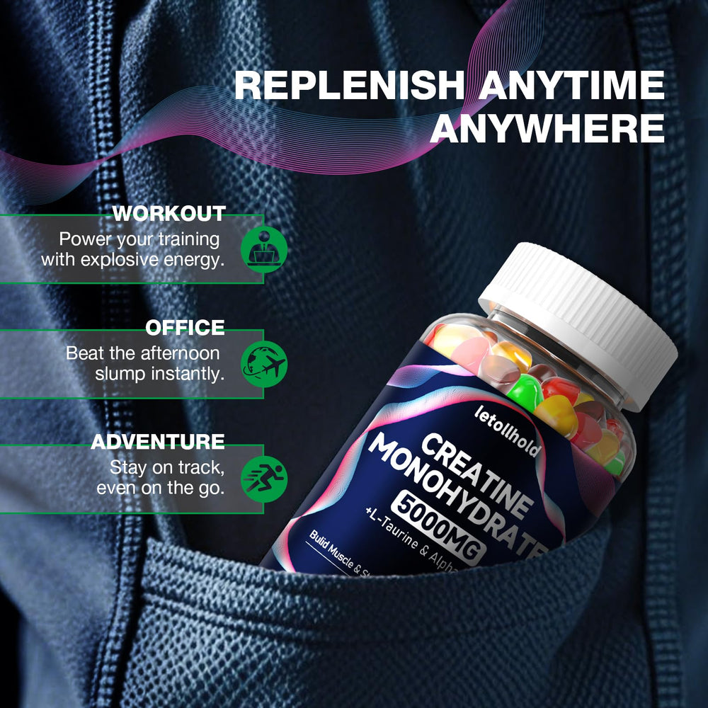 Gummies with L-Taurine and Alpha GPC illustration