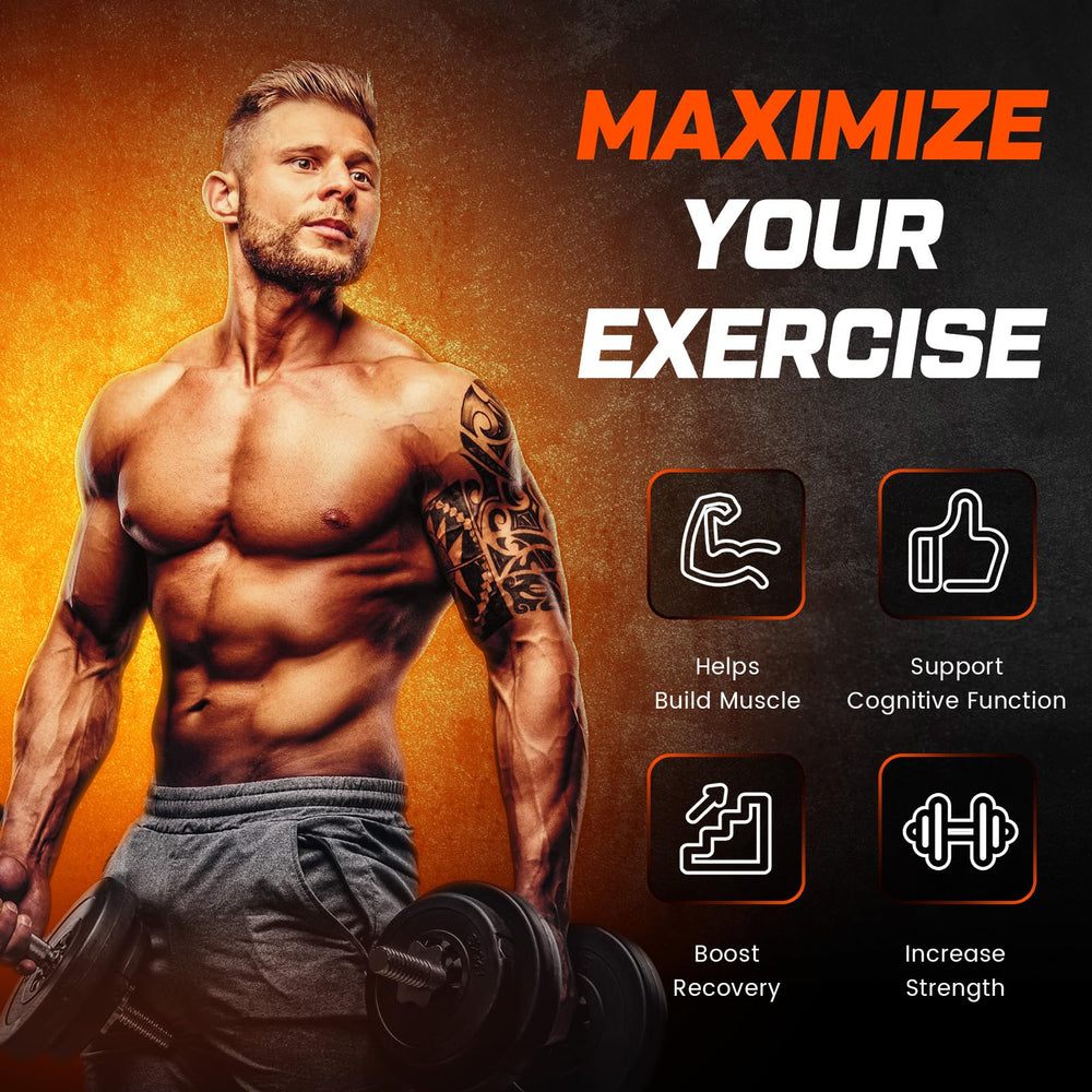 Ingredients panel showing L-Taurine and L-Carnitine