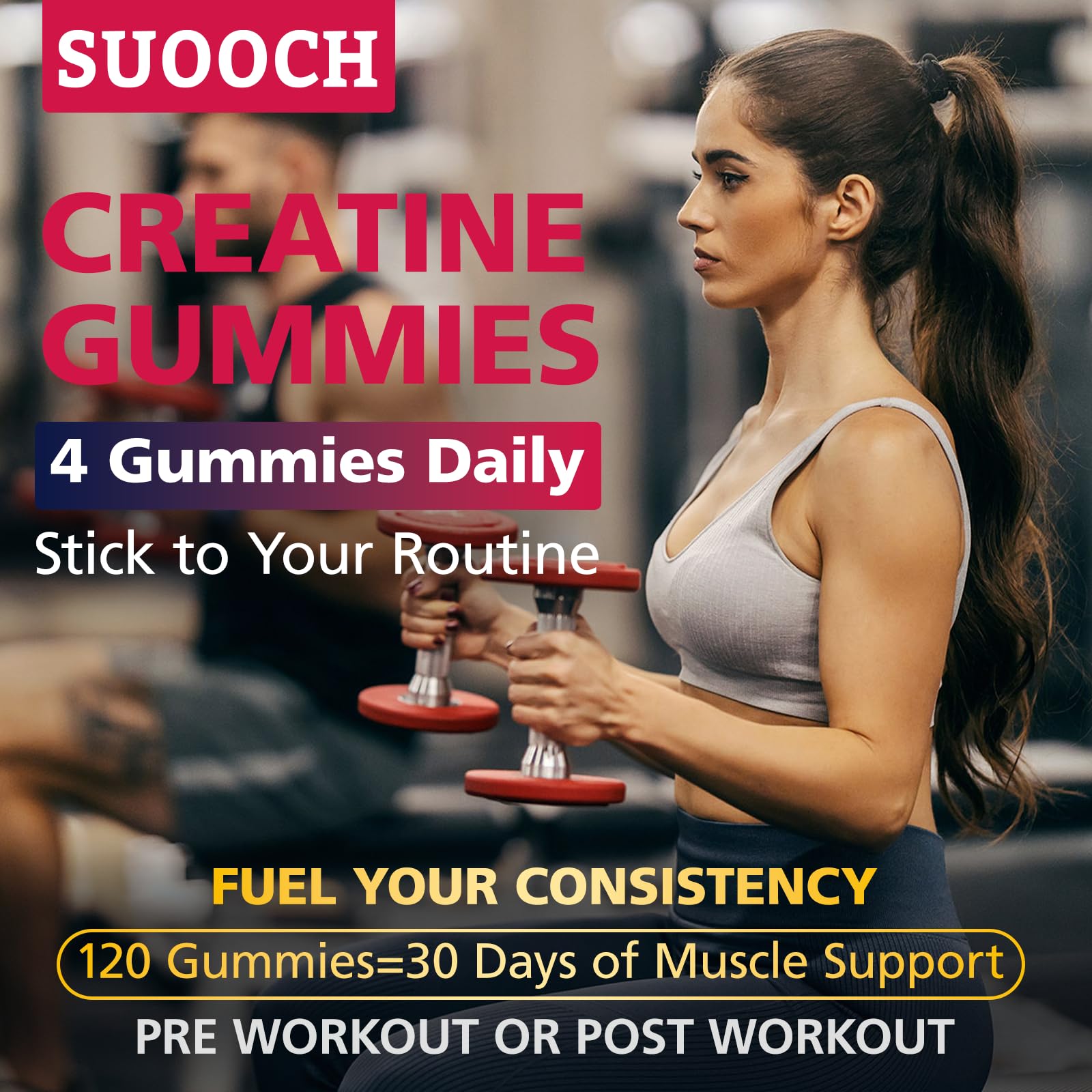 Brand packaging and 120-count claim on the bottle