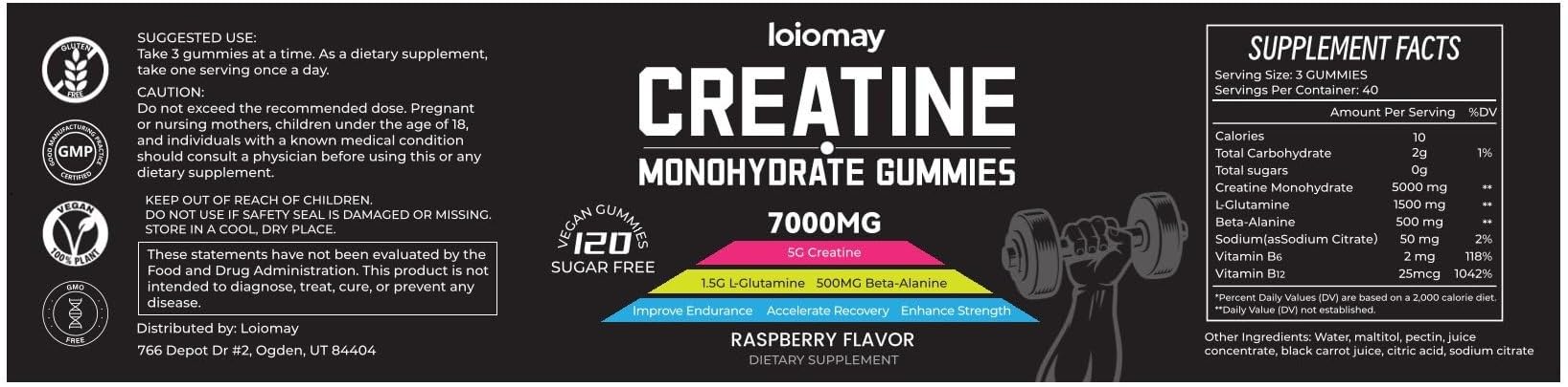 Active lifestyle scene with gummies for workouts