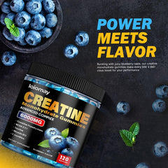 Creatine Monohydrate Gummies ingredients — BCAA, Taurine, L-Carnitine