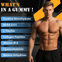 Back view of bottle showing nutrition facts and ingredients