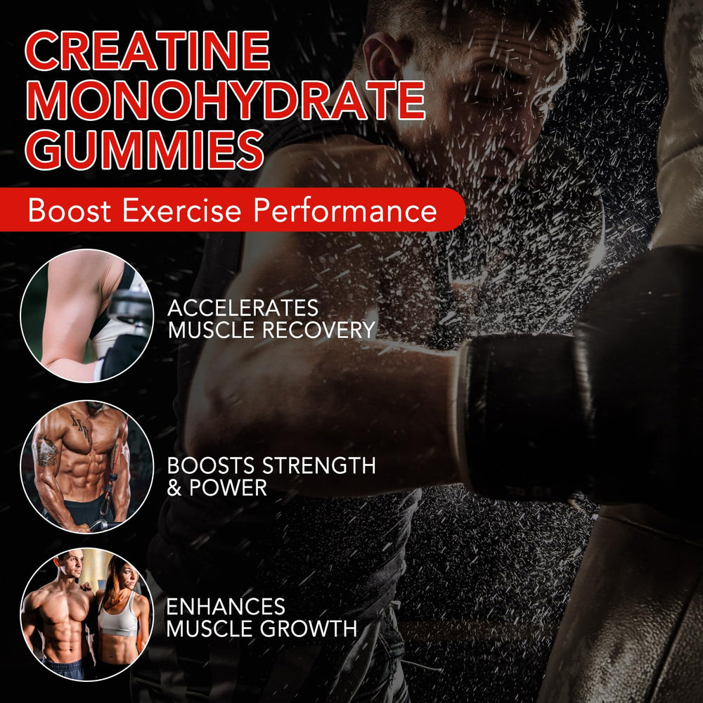 Creatine Monohydrate Gummies ingredients label
