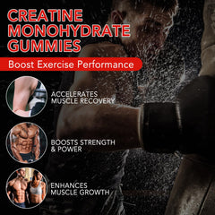 Creatine Monohydrate Gummies ingredients label