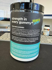 Nutrition facts panel showing supplement details