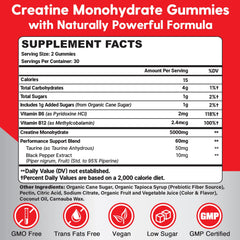 Gummies packaging with 60-count label
