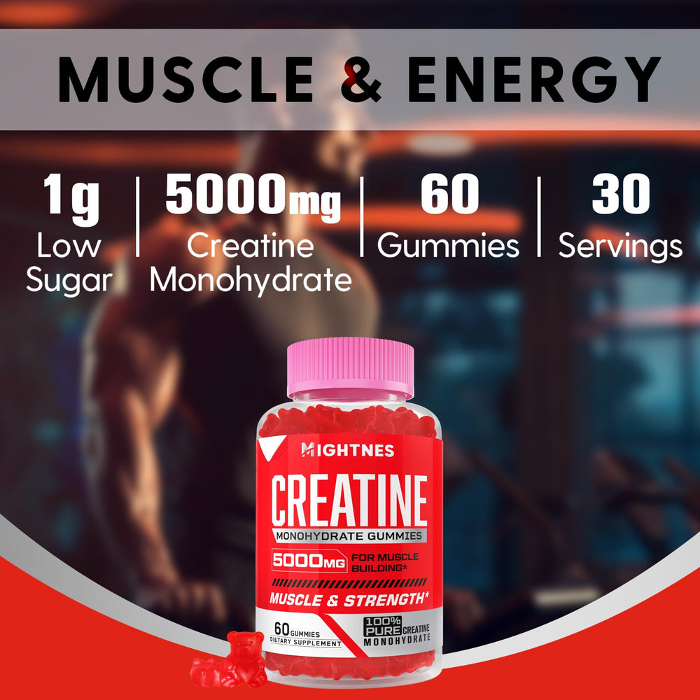 Person taking gummies for pre- or post-workout energy