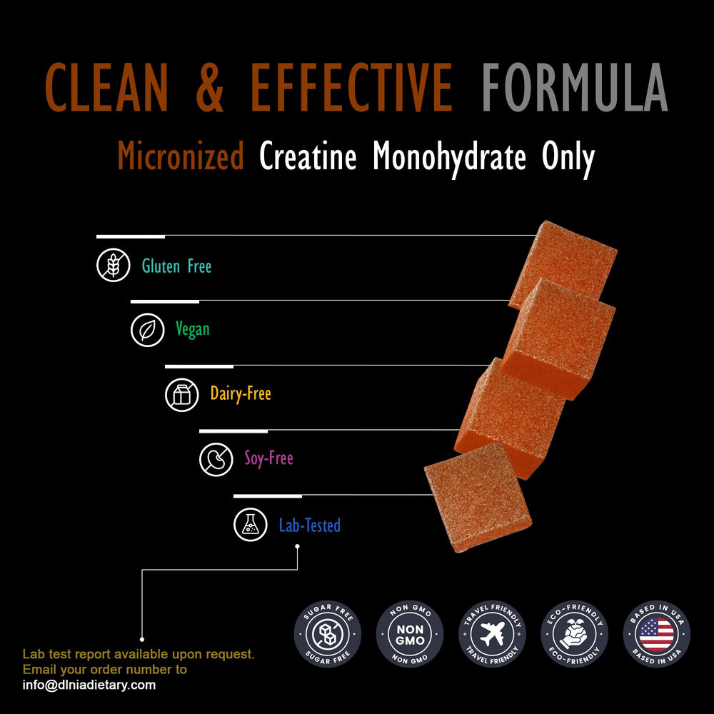 Gummies packaging highlighting vegan and gluten free formula