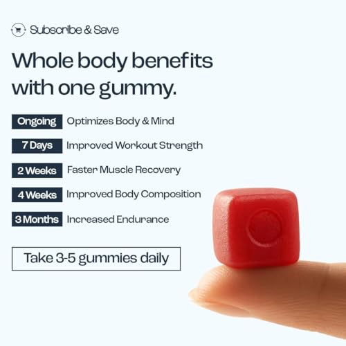 Graphic illustrating increased strength and endurance