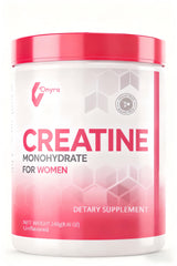Creatine Monohydrate Powder for Women – serving scoop with ingredients