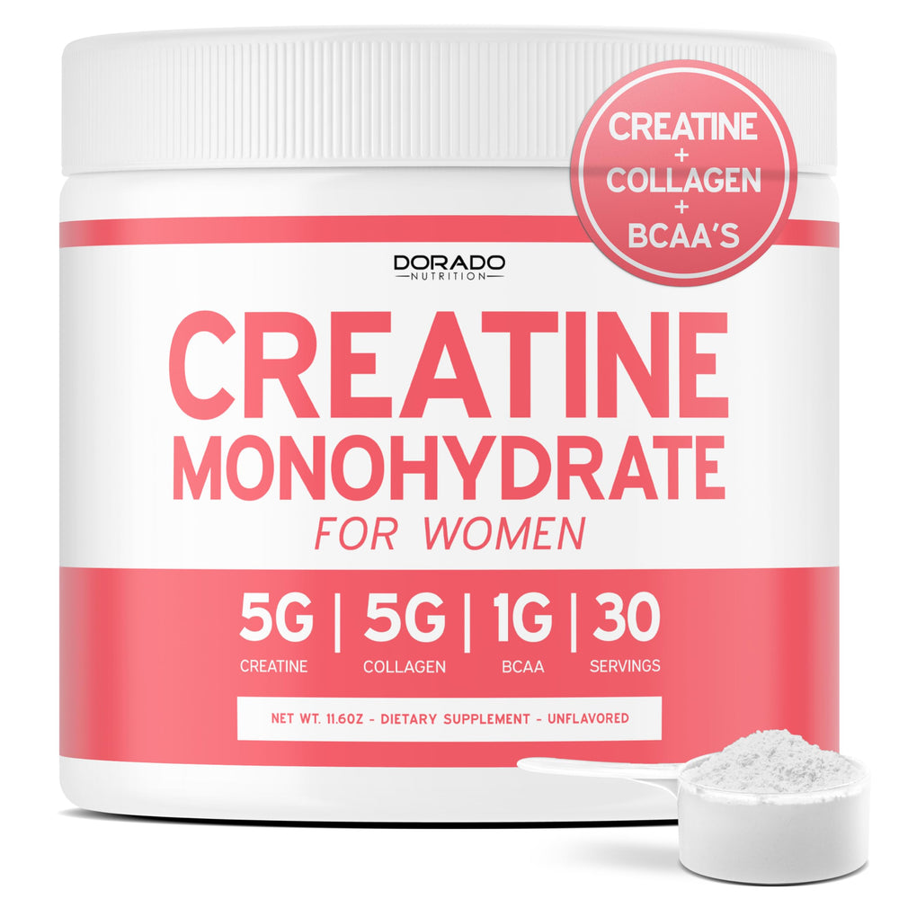 Creatine for Women powder container front view