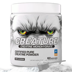 Creature Creatine Monohydrate 300g front label