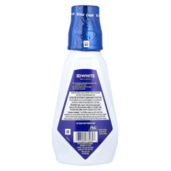 Packaging label for Crest 3D White Brilliance Mouthwash