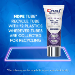 Whitening action concept for Crest 3D White Brilliance Pro Enamel Protect