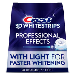 Crest 3D Whitestrips Pro Effects with LED Light packaging